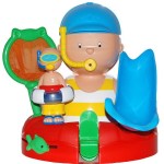 caillou bath time set