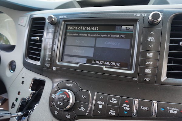 toyota sienna with navigation system #1
