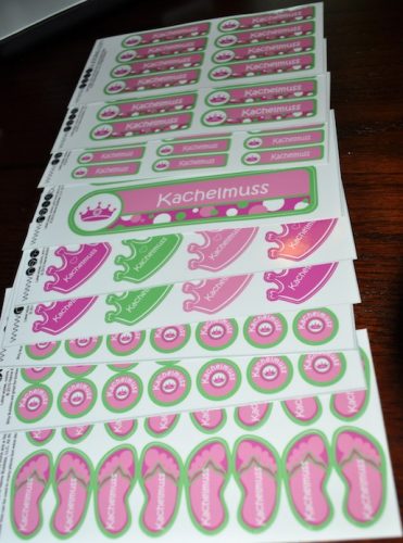 108-PACK Baby Bottle Labels, Daycare Labels. Name Labels