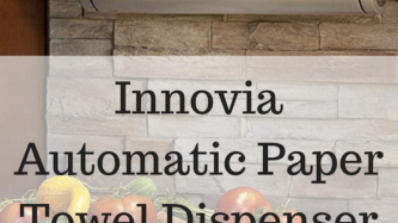Innovia Automatic Paper Towel Dispenser Review - Mom and More