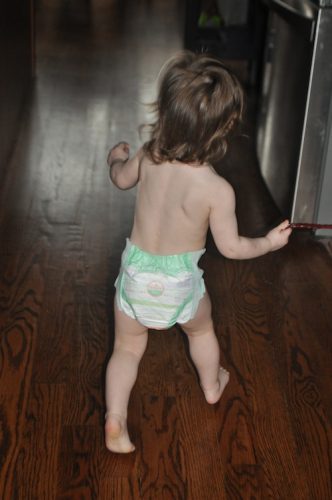 HUGGIES Little Movers Slip-On Diaper Pants {Review} #FirstFit