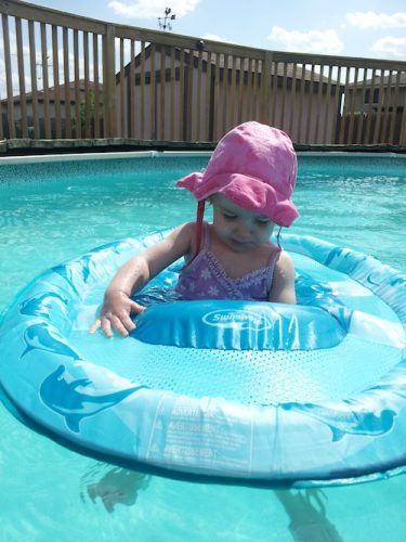 Getting Our Swim On With SwimWays {Review} #SwimSteps - Mom and More