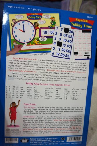 telling time kit 4