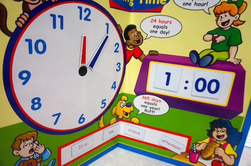 telling time kit 5