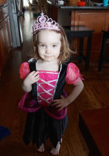 Wordless Wednesday: Super Cute Princess Witch....Say What? - Mom and More