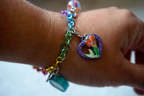 Charm It! Rainbow Chain Bracelet