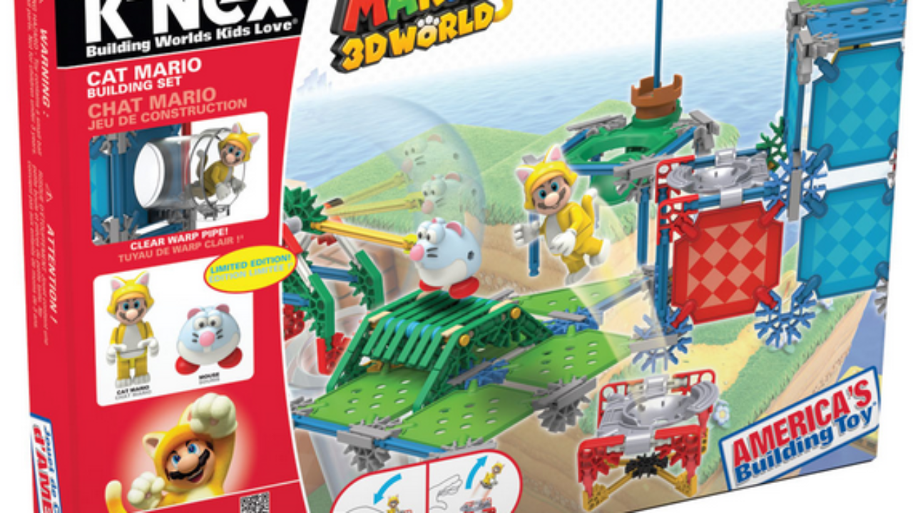 Super mario cheap 3d land knex