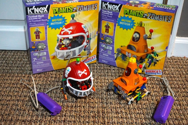 Plants vs. Zombies brings the turf war to K'NEX