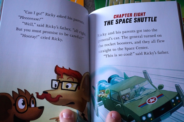 Crazy Adventures With a Mouse and Robot in the Ricky Ricotta book series  #RickyRicotta - Mom and More