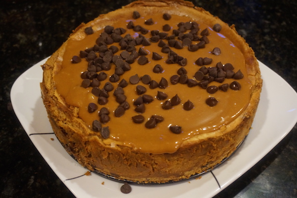 double caramel cheesecake 1