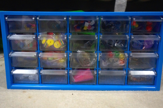 Arts & Crafts Supply Center Complete with 20 Filled Drawers of Craft M –  Toys 2 Discover