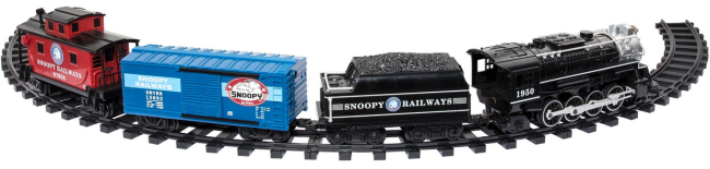 Lionel Trains Snoopy Railways G Gauge Set 