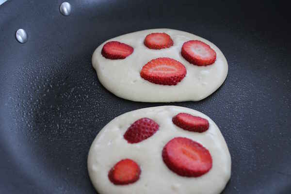 Strawberry Pancake With Cream Cheese Glaze 5