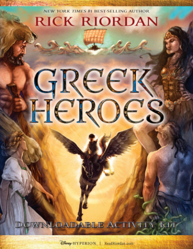 percy jackson greek hereos activity