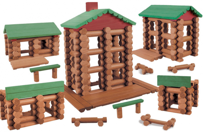 Building With The Lincoln Logs Collector S Edition Village Knex Lincolnlogsknex Mom And More