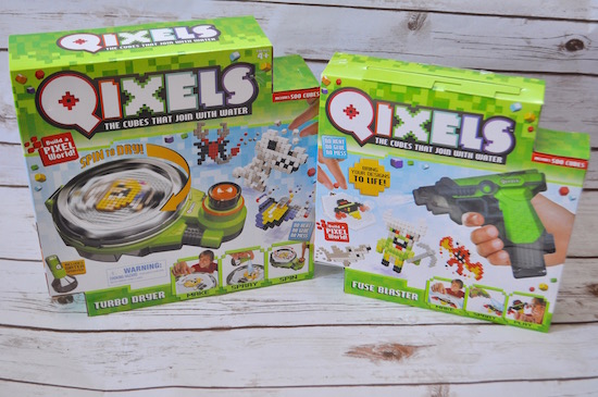 New Qixels Turbo Dryer Playset w/ 500 Cubes Spin To Dry Official