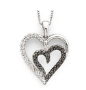 Win a Zales Diamond Heart Pendant Necklace - Mom and More