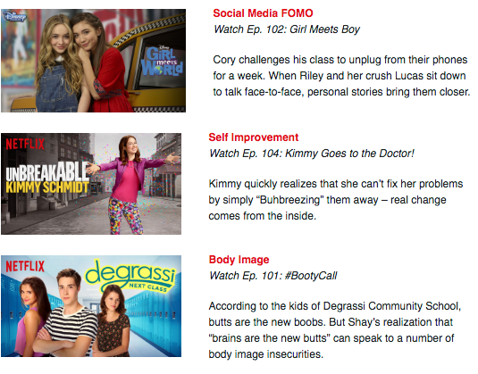 Exploring Real-Life Issues With Help From Family Friendly Shows on ...
