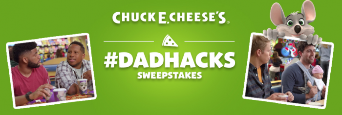 chuck e cheese fathers day sweeps