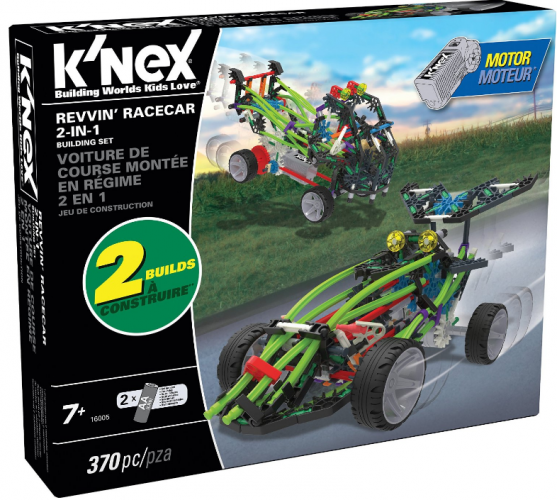 K'NEX Revvin' Race Car 2-in-1 Building Set