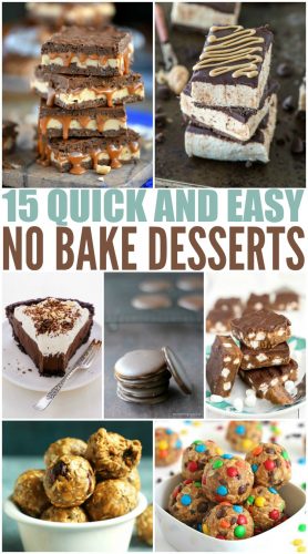 15 Quick and Easy No-Bake Desserts - Mom and More