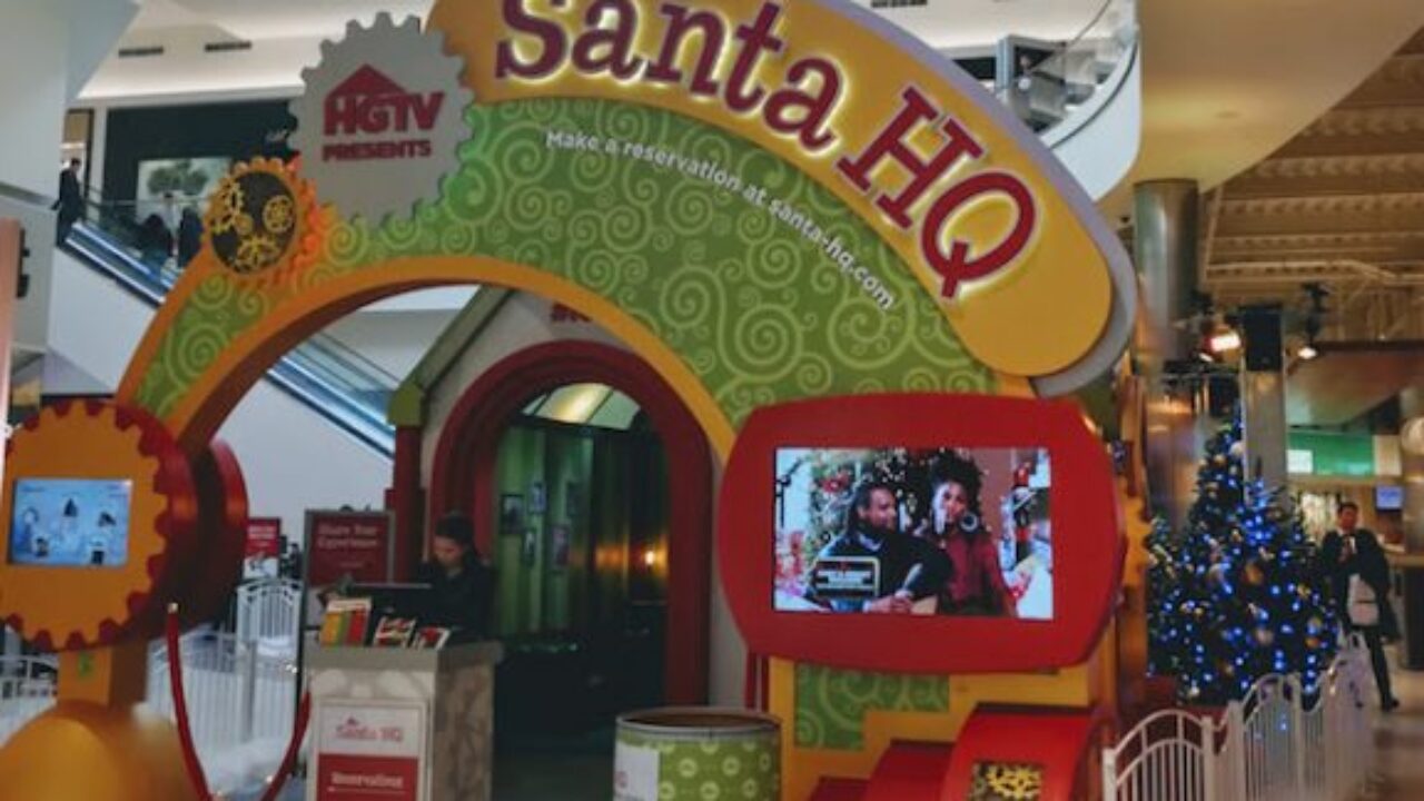 HGTV's 'Santa HQ' Experience Brings Festive Family Fun to 15 Macerich Malls  This Holiday Season