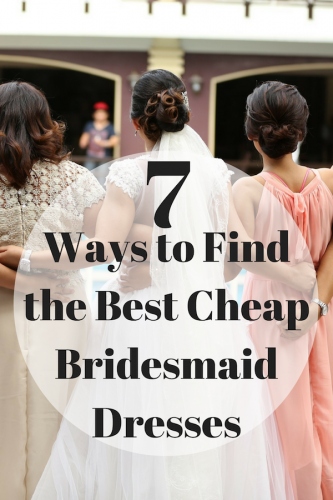 7 Ways to Find the Best Cheap Bridesmaid Dresses - Mom and More