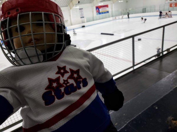 american girl hockey set