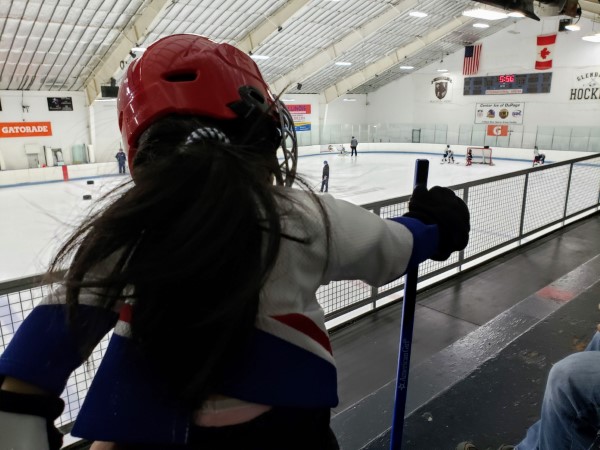 american girl hockey set