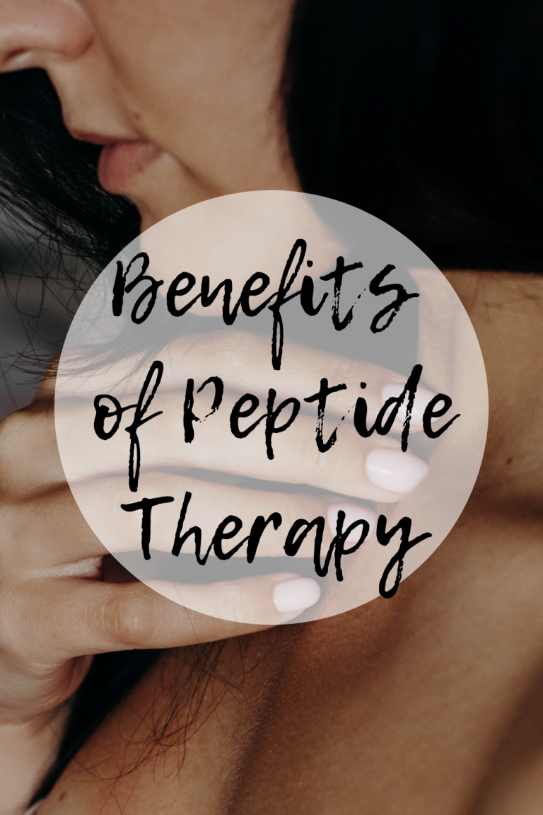 Benefits Of Peptide Therapy Mom And More