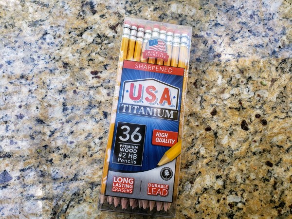 Back To School (or Home) USA Gold and USA Titanium and Scribble