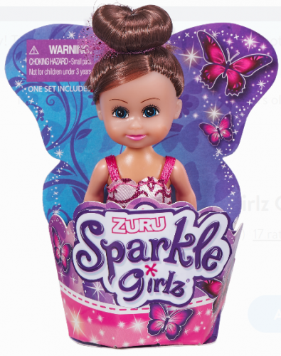 ZURU Sparkle Girlz Set of 7 Dolls Princess Collection (syles may vary) 