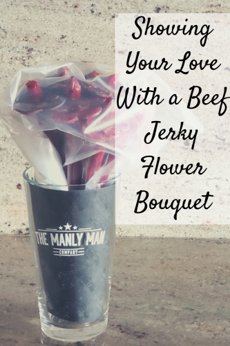 Beef Jerky Flower Bouquet (Mixed, Full Dozen)