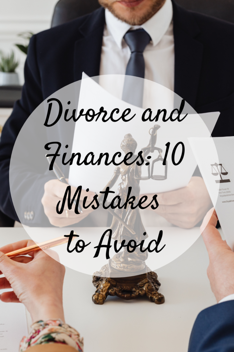 divorce and finances