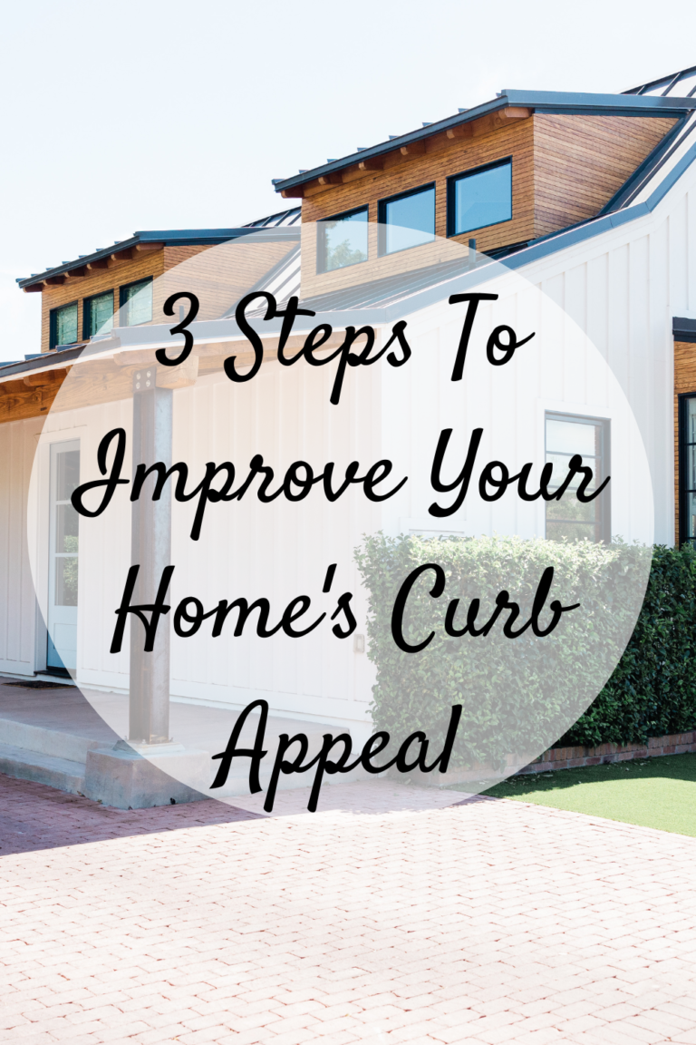 Steps To Improve Your Home S Curb Appeal Mom And More