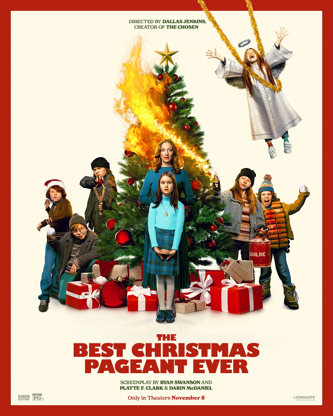 “THE BEST CHRISTMAS PAGEANT EVER” in Theaters 11/8 (& Giveaway Ends 11/16)