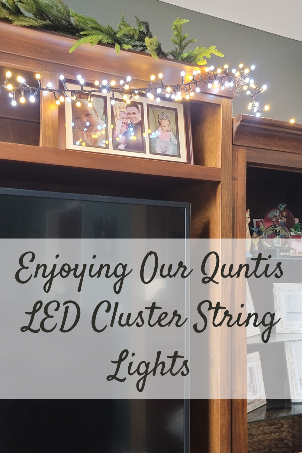 Enjoying Our Quntis LED Cluster String Lights